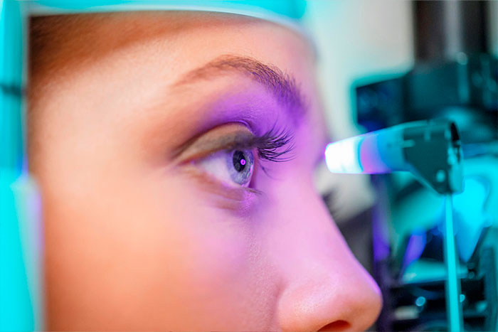 Tonometria de Aplanação (Pressão do olho)